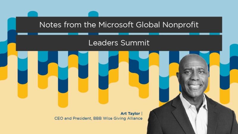 Art Taylor from the Microsoft Summit